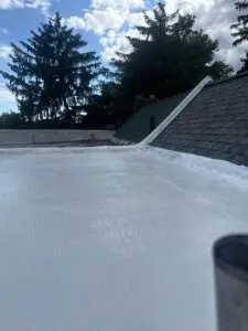 Acrylic Urethane Roof Coating Installation in Philadelphia — acrylic urethane roof coating